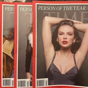 Taylor Swift Time Person Of The Year 2023 - Complete 3 Cover Set